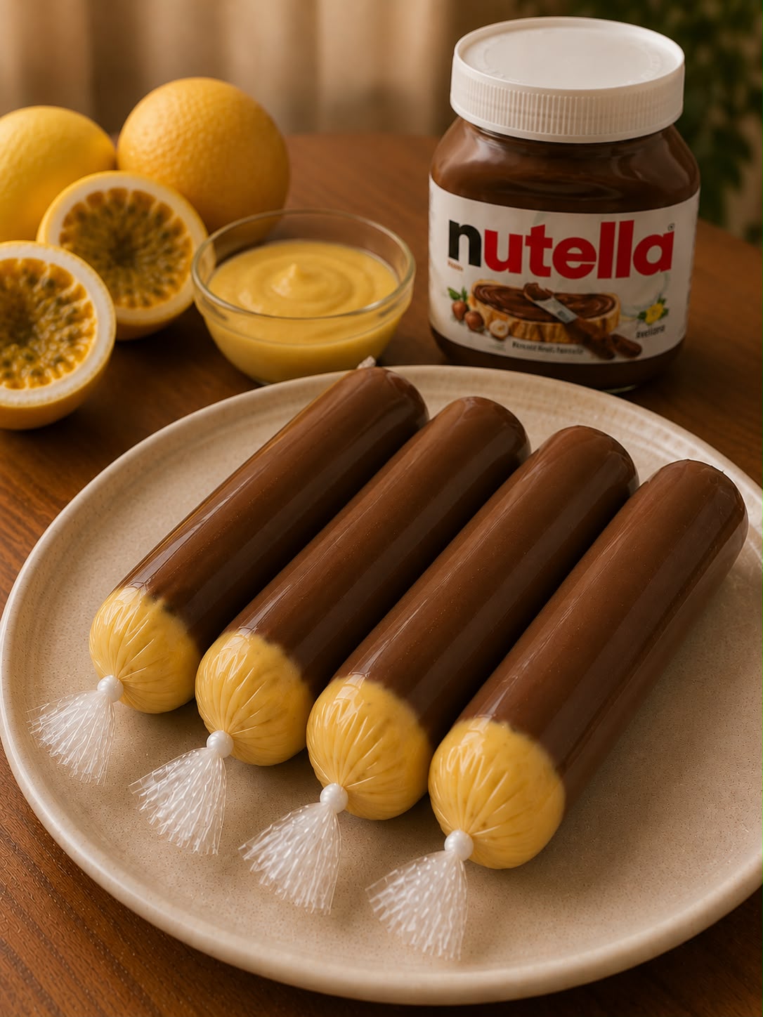 MARACUJÁ COM NUTELLA - SEM CAROÇO 